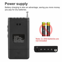 Load image into Gallery viewer, Portable Pocket Radios AM FM