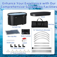 Load image into Gallery viewer, Extra Large Plunge Tub Indoor