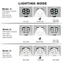 Load image into Gallery viewer, 2PCS Solar Motion Sensor Flood Lights 77 LED Outdoor Security Spotlights