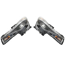 Load image into Gallery viewer, 2021 to 2022 Hyundai Elantra Halogen Headlights, Chrome Housing Clear Lens Assembly with LED DRL, Left Driver & Right Passenger Side Pair, Direct OEM Fit