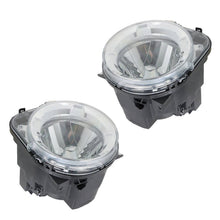 Load image into Gallery viewer, 2015 to 2018 Jeep Renegade Halogen Headlights, Black Housing Clear Projector Lens, Left Driver & Right Passenger Side Pair, Direct OEM Fit