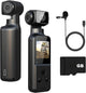 4K Body Camera with External Microphone