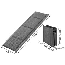 Load image into Gallery viewer, Foldable Outdoor Dog Ramp for Car, 250lb Capacity, Non Slip
