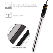 Load image into Gallery viewer, 500W LCD Digital Aquarium Heater, Submersible Fish Tank Thermostat with Safety Protection