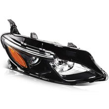 Load image into Gallery viewer, 2019-2022 Chevrolet Malibu Black Projector Headlights, Crystal Clear Lens Assembly, Left & Right Side Pair, Direct OEM Fit