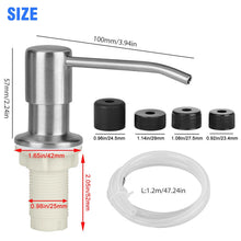 Load image into Gallery viewer, Sink Mounted Soap Dispenser