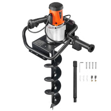 Load image into Gallery viewer, 1500W Electric Post Hole Digger, 5.71 Inch Earth Auger Bit with Extension Rod for Fence, Planting, Ground Drilling