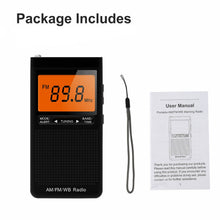 Load image into Gallery viewer, Portable Pocket Radios AM FM