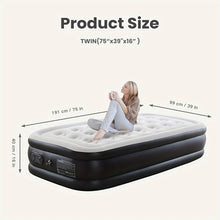 Load image into Gallery viewer, Air Mattress with Coil Beam Support