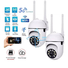 Load image into Gallery viewer, 2 Pack Smart Outdoor Wireless Security Cameras, 5G WiFi, 1080P HD, Night Vision