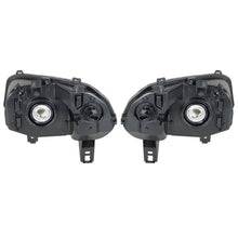 Load image into Gallery viewer, 2006 to 2011 Chevrolet HHR Halogen Headlights, Crystal Clear Lens Chrome Housing, Left Driver & Right Passenger Side Pair, Direct OEM Fit