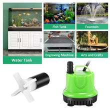 Load image into Gallery viewer, Submersible Aquarium Water Pump