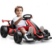 Load image into Gallery viewer, Electric Go Kart For Kids Up To 8.5 Mph With Adjustable Seat
