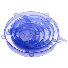 Load image into Gallery viewer, Silicone Cover Stretch Lids