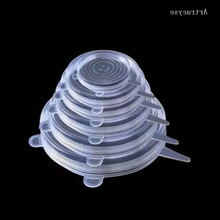 Load image into Gallery viewer, Silicone Cover Stretch Lids