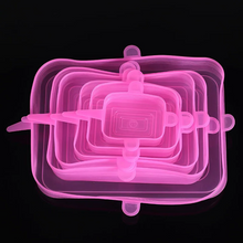 Load image into Gallery viewer, Silicone Cover Stretch Lids