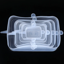 Load image into Gallery viewer, Silicone Cover Stretch Lids