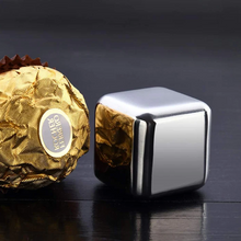 Load image into Gallery viewer, Metal Reusable Beverage Chiller Cubes - Set of 8 Pieces