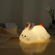 Load image into Gallery viewer, Kids Cute Touch Bunny Night Light