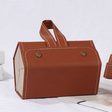 Load image into Gallery viewer, Multi Compartment Folding Eye Glasses Travel Organizer Hard Case
