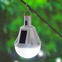 Load image into Gallery viewer, Portable Wireless Solar Camping Tent Hanging Light Bulb Lantern 150W