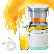 Load image into Gallery viewer, Portable Wireless Electric Fresh Orange Citrus Squeezer Juicer