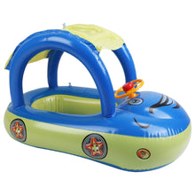 Load image into Gallery viewer, Inflatable Baby Summer Water Beach Pool Float With Canopy