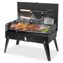 Load image into Gallery viewer, Portable Outdoor Camping Small Tabletop Traveller Charcoal BBQ Grill