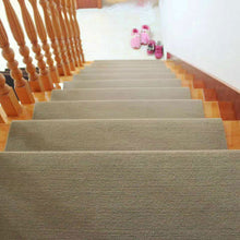 Load image into Gallery viewer, Modern Style Anti Slip Carpeted Indoor Home Stair Grip Treads 13 PCS