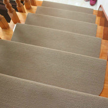 Load image into Gallery viewer, Modern Style Anti Slip Carpeted Indoor Home Stair Grip Treads 13 PCS