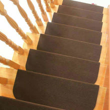 Load image into Gallery viewer, Modern Style Anti Slip Carpeted Indoor Home Stair Grip Treads 13 PCS