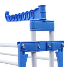Load image into Gallery viewer, Folding Indoor / Outdoor Metal Clothes Laundry Hanging Drying Rack