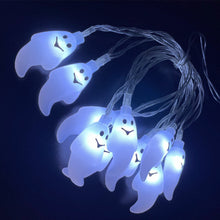 Load image into Gallery viewer, Festive Spider Pumpkin Ghost Halloween String Lights Decor