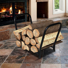Load image into Gallery viewer, High Quality Metal Indoor / Outdoor Chopped Firewood Storage Rack
