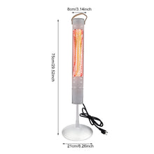 Load image into Gallery viewer, Portable Freestanding Indoor / Outdoor Infrared Space Patio Heater