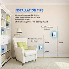 Load image into Gallery viewer, Ultrasonic Mice And Rat Repellent 6 Pack