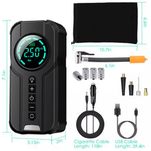 Load image into Gallery viewer, Car Portable Air Compressor Pump