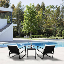 Load image into Gallery viewer, Outdoor Wicker Rocking Chair Set Of 3
