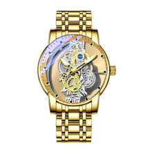 Load image into Gallery viewer, Skeleton Men's Automatic Quartz Stainless Steel Watch