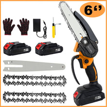 Load image into Gallery viewer, Cordless Mini Electric Chainsaw