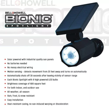 Load image into Gallery viewer, Solar Outdoor Motion Sensor Light Spotlight