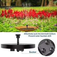 Load image into Gallery viewer, Solar Powered Water Fountain Pump