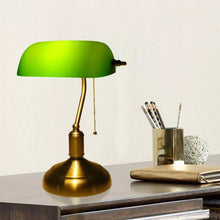 Load image into Gallery viewer, Vintage Bankers Lamp