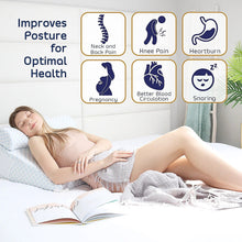 Load image into Gallery viewer, Adjustable Memory Foam Wedge Pillow with Cooling