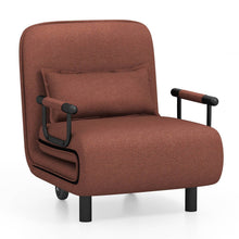 Load image into Gallery viewer, Single Convertible Sofa Bed