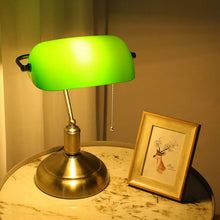 Load image into Gallery viewer, Vintage Bankers Lamp