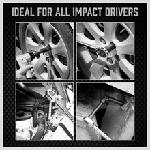 Load image into Gallery viewer, 19 Pcs 12 Drive Impact Socket Set