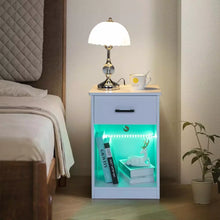 Load image into Gallery viewer, Nightstand Bedside Table