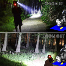 Load image into Gallery viewer, Rechargeable Headlight Flashlight