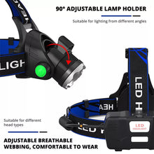 Load image into Gallery viewer, Rechargeable Led Headlamp